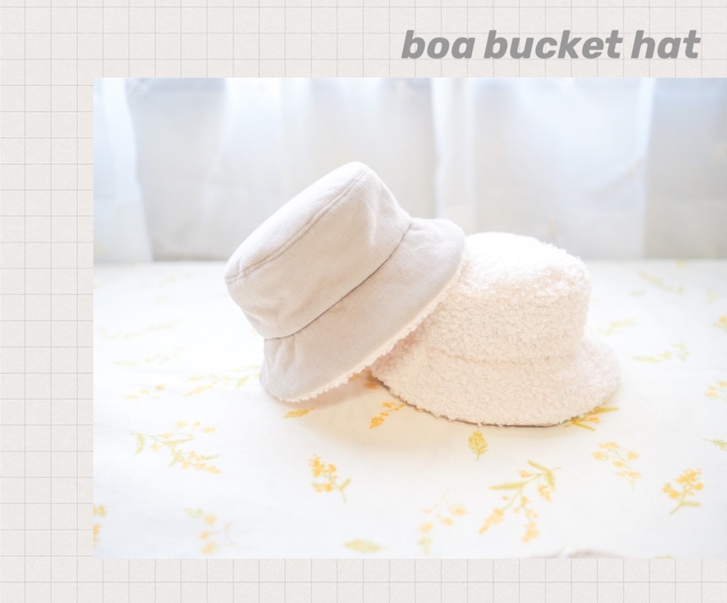 boa bucket hat