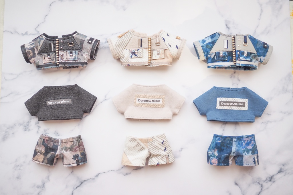 レザーMIXセットアップ(黒レザー)