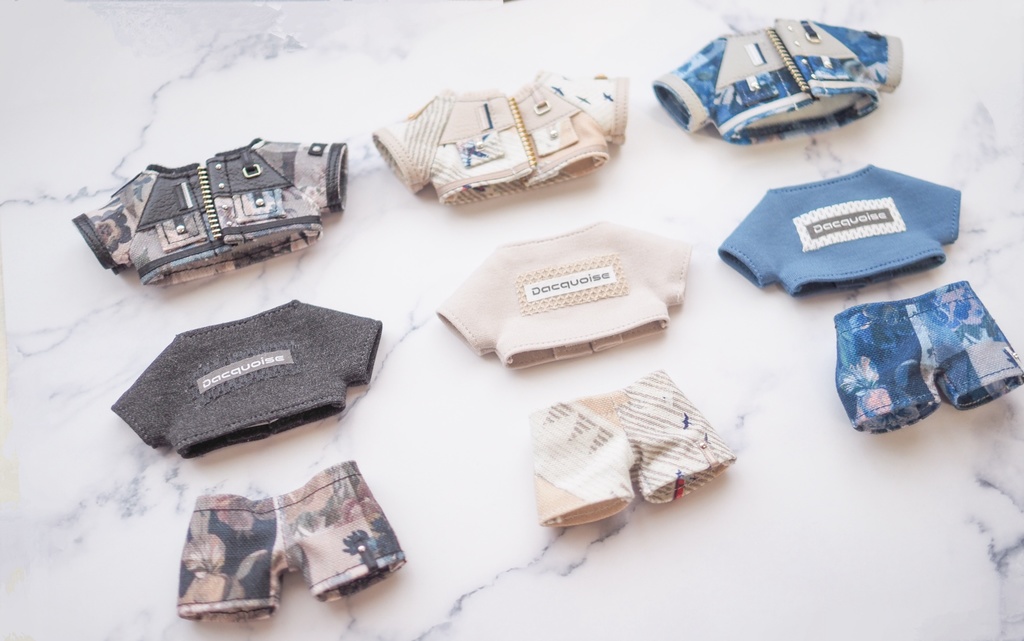 レザーMIXセットアップ(グレーレザー)