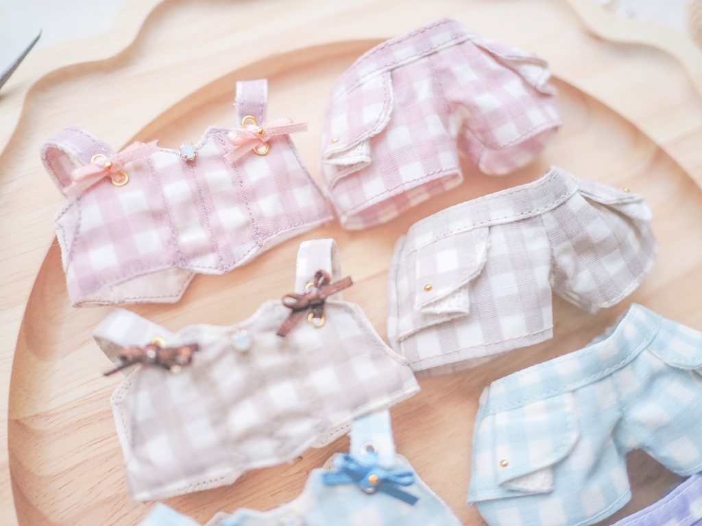 リボンビスチェのセットアップ