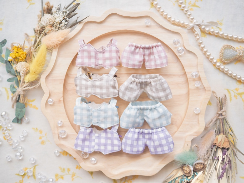 リボンビスチェのセットアップ