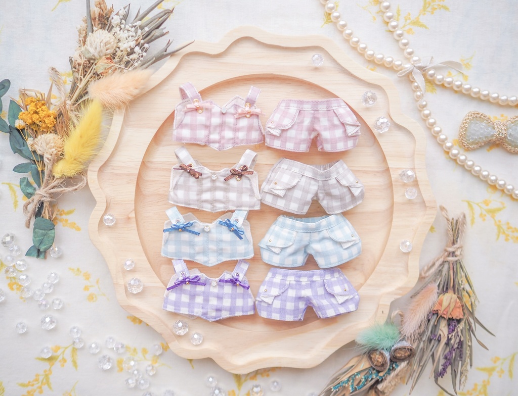 リボンビスチェのセットアップ