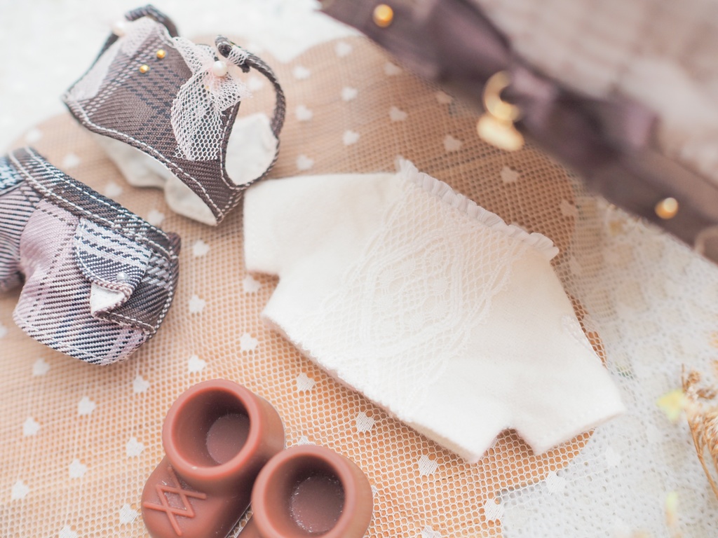 リボンビスチェのセットアップ〈2026.Hiiai〉単品