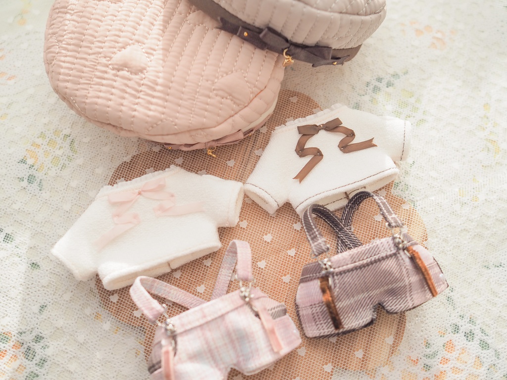 フェイクポッケのサロペット〈2026.Valentine〉