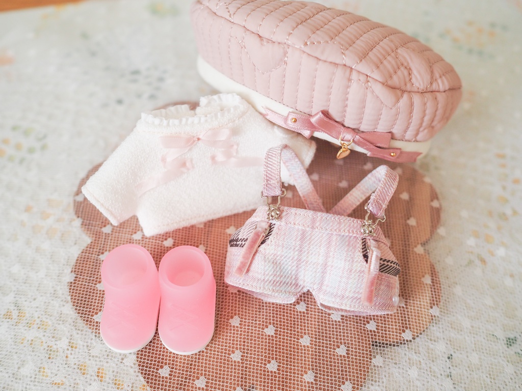 フェイクポッケのサロペット〈2026.Valentine〉