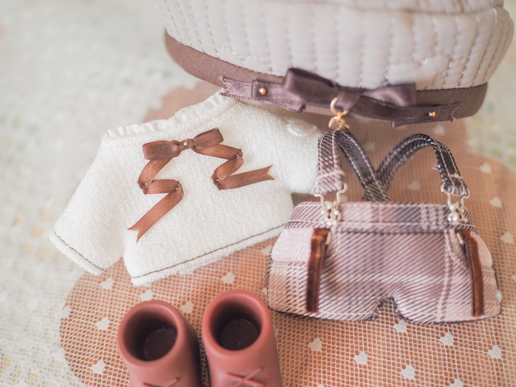 フェイクポッケのサロペット〈2026.Valentine〉