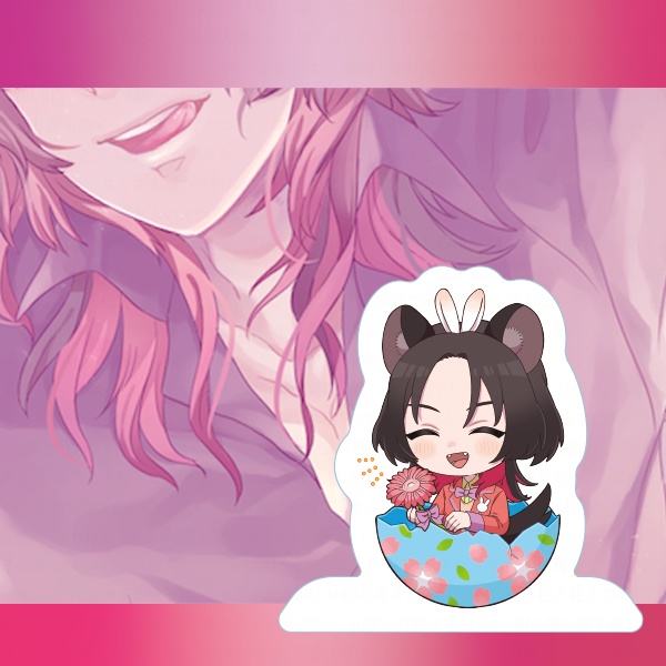 棺桶男子アクリルミニフィギュア(桜イースター)