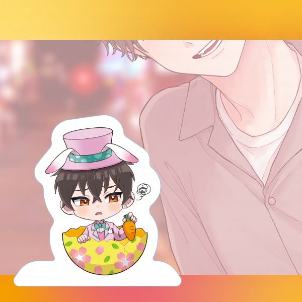 棺桶男子アクリルミニフィギュア(桜イースター)