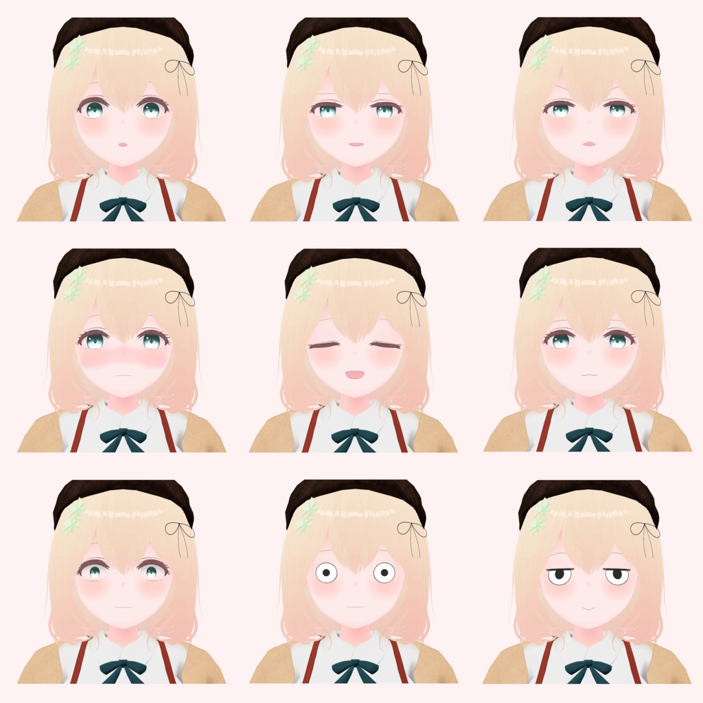 【オリジナル3Dモデル】風莉