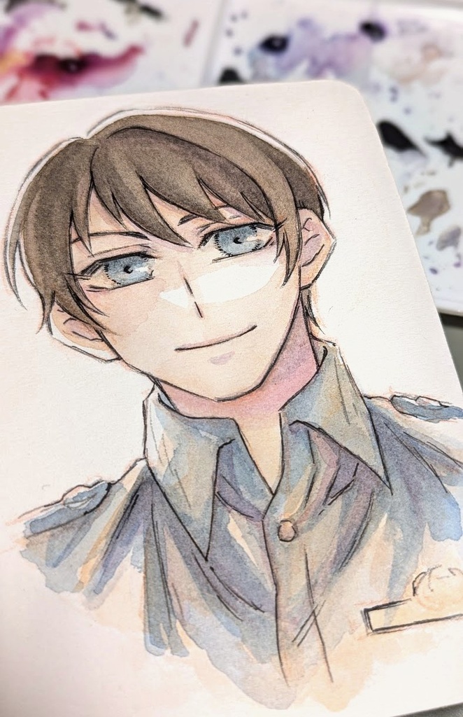 k学hrmtのアナログ水彩絵