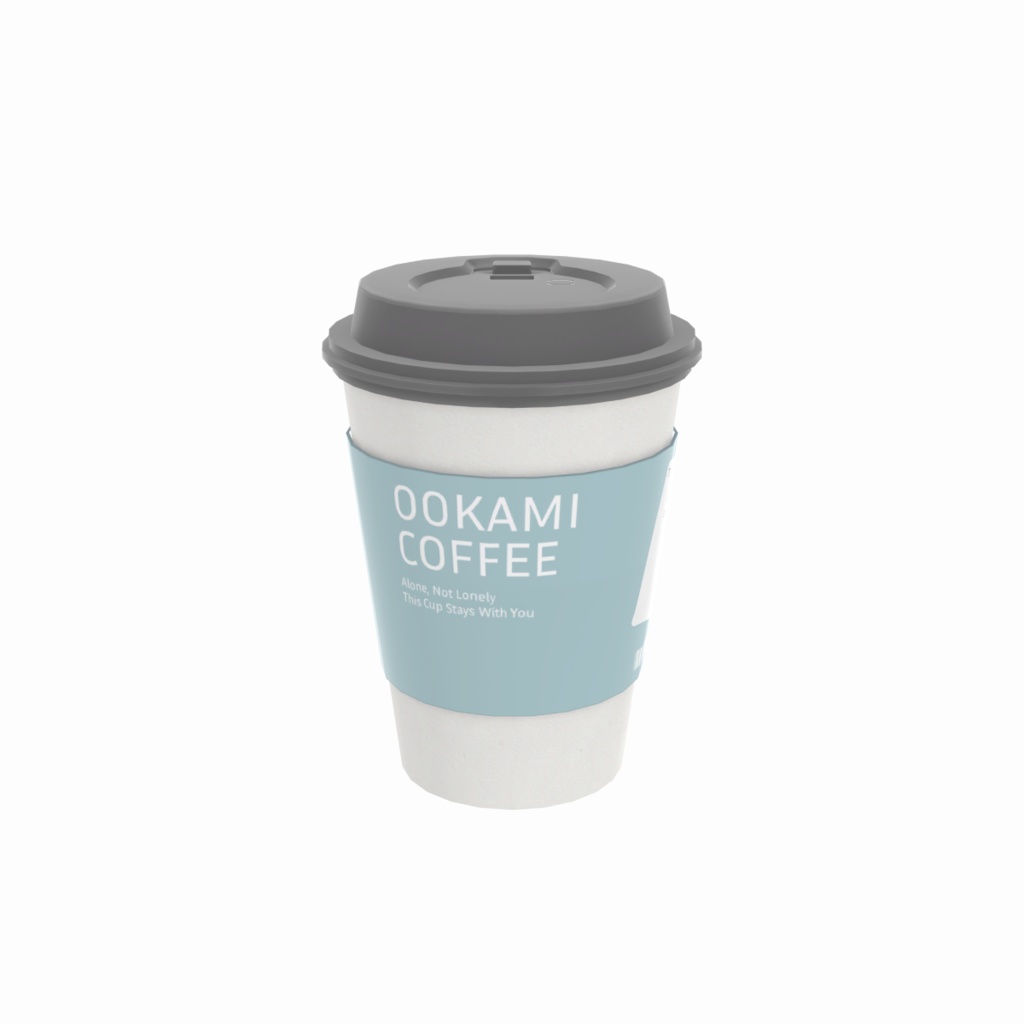 テイクアウトコーヒーカップ(3Dモデル)
