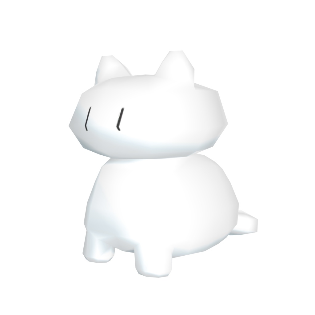 まがキーホルダー(3Dモデル)