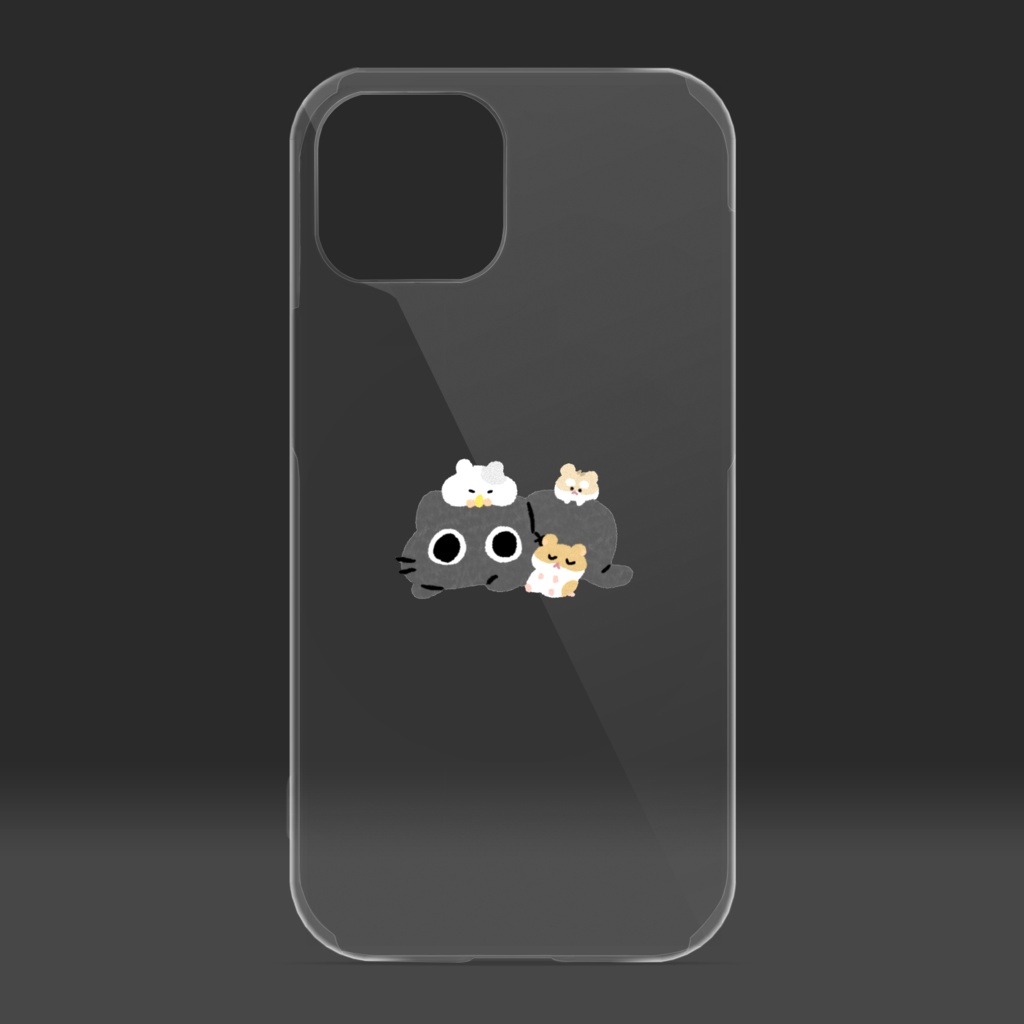 ねこはむiPhone13ケース