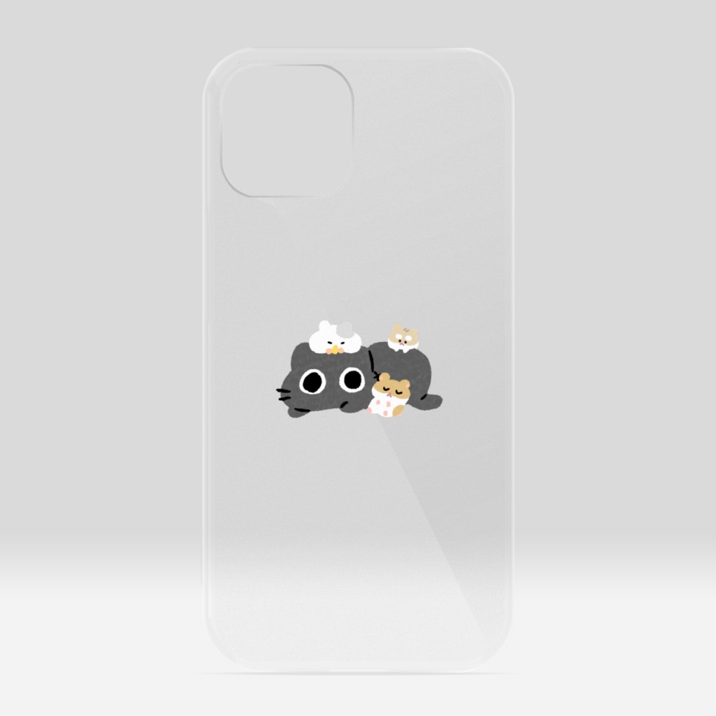 ねこはむiPhone13ケース