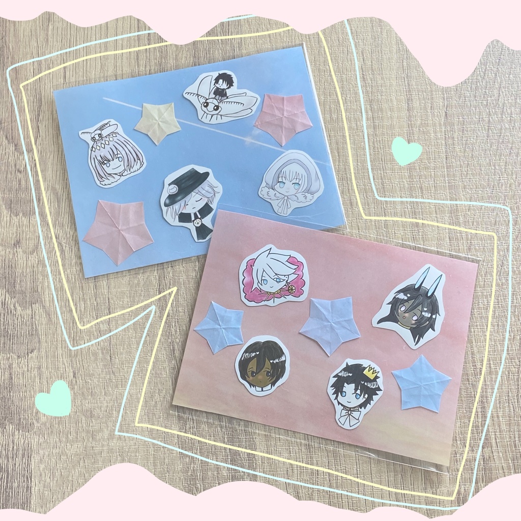 えふじーおー！フレークシールセット✩