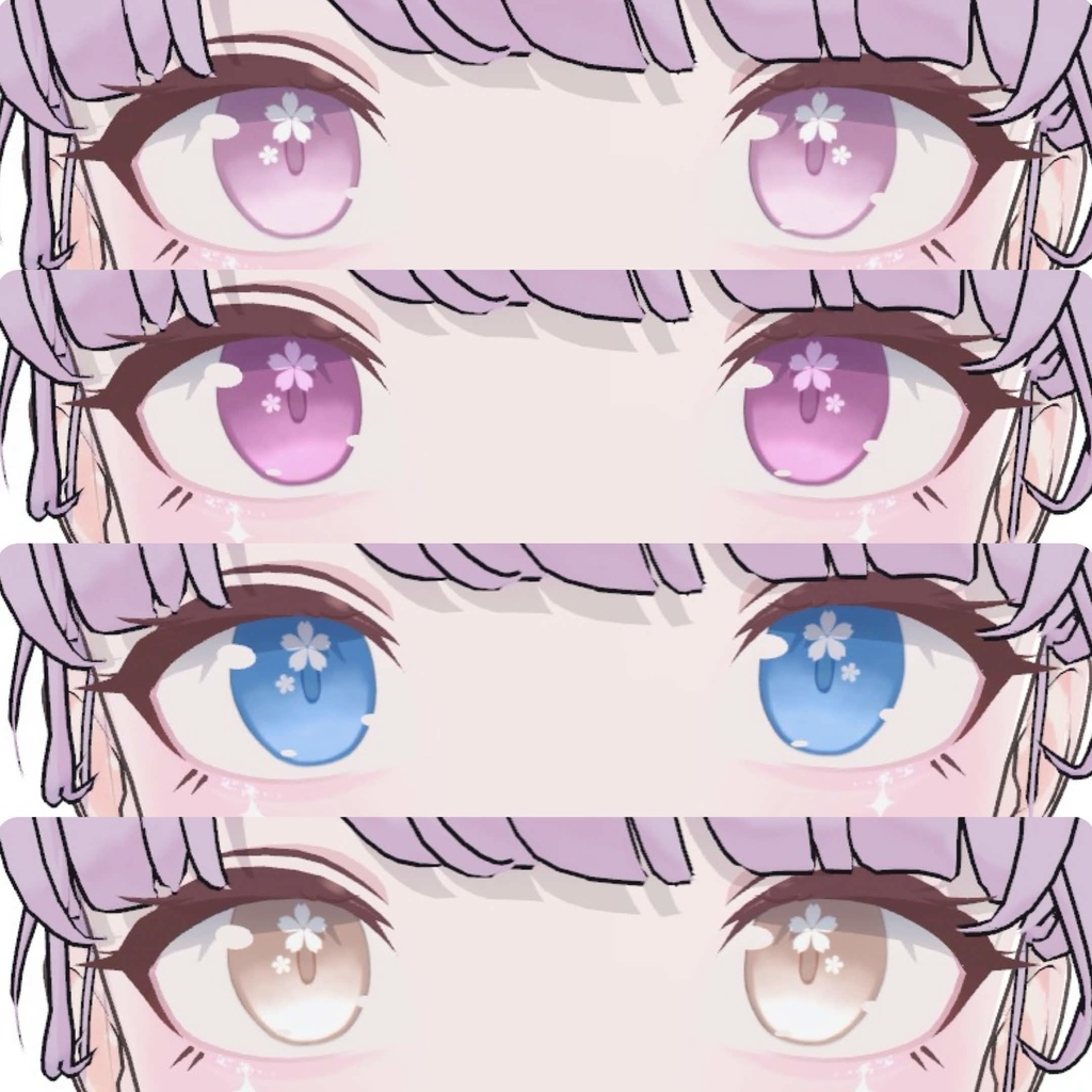 【Lapwing】桜メイク Eyes & Makeup