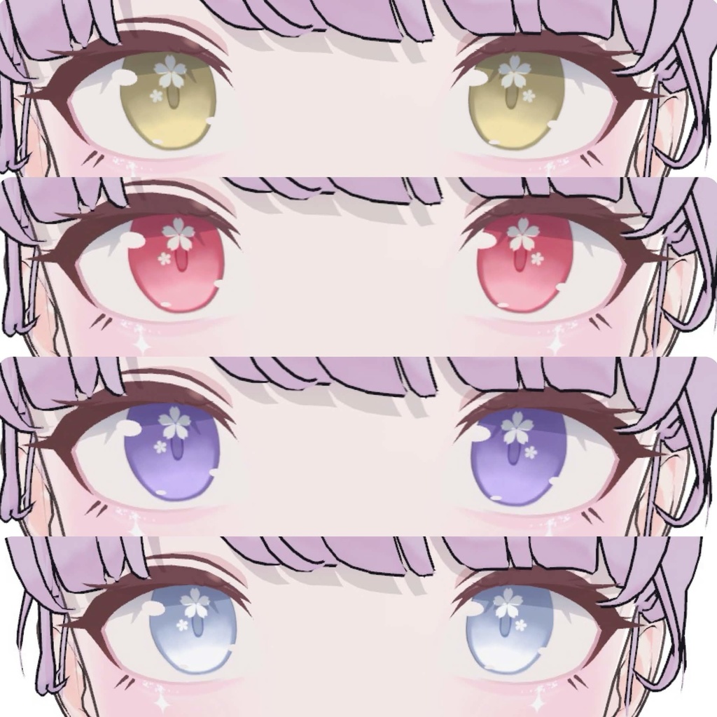 【Lapwing】桜メイク Eyes & Makeup