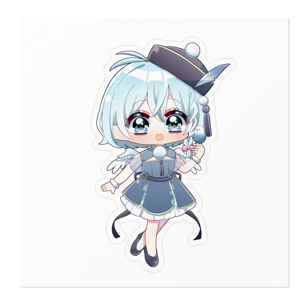 駒込ことりステッカーA