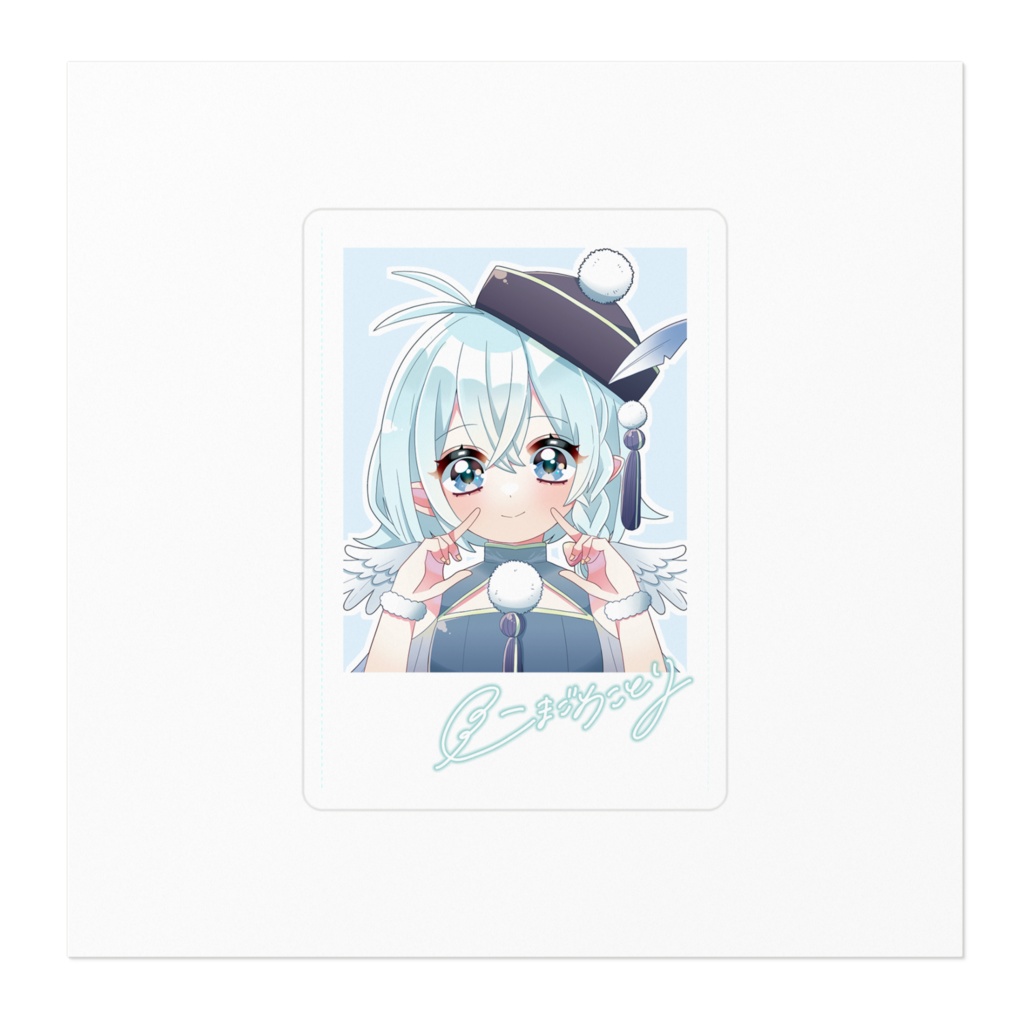 駒込ことりステッカーC