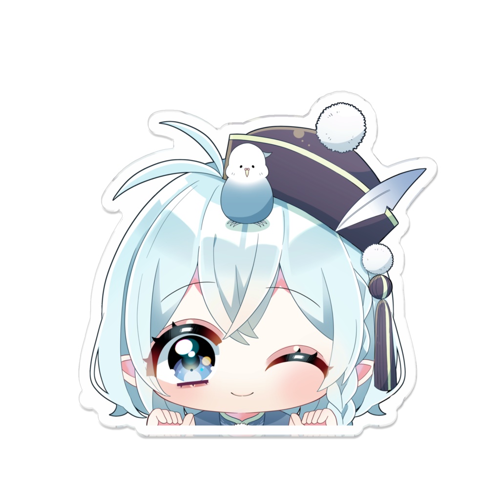 駒込ことりアクリルバッジ(全4種)