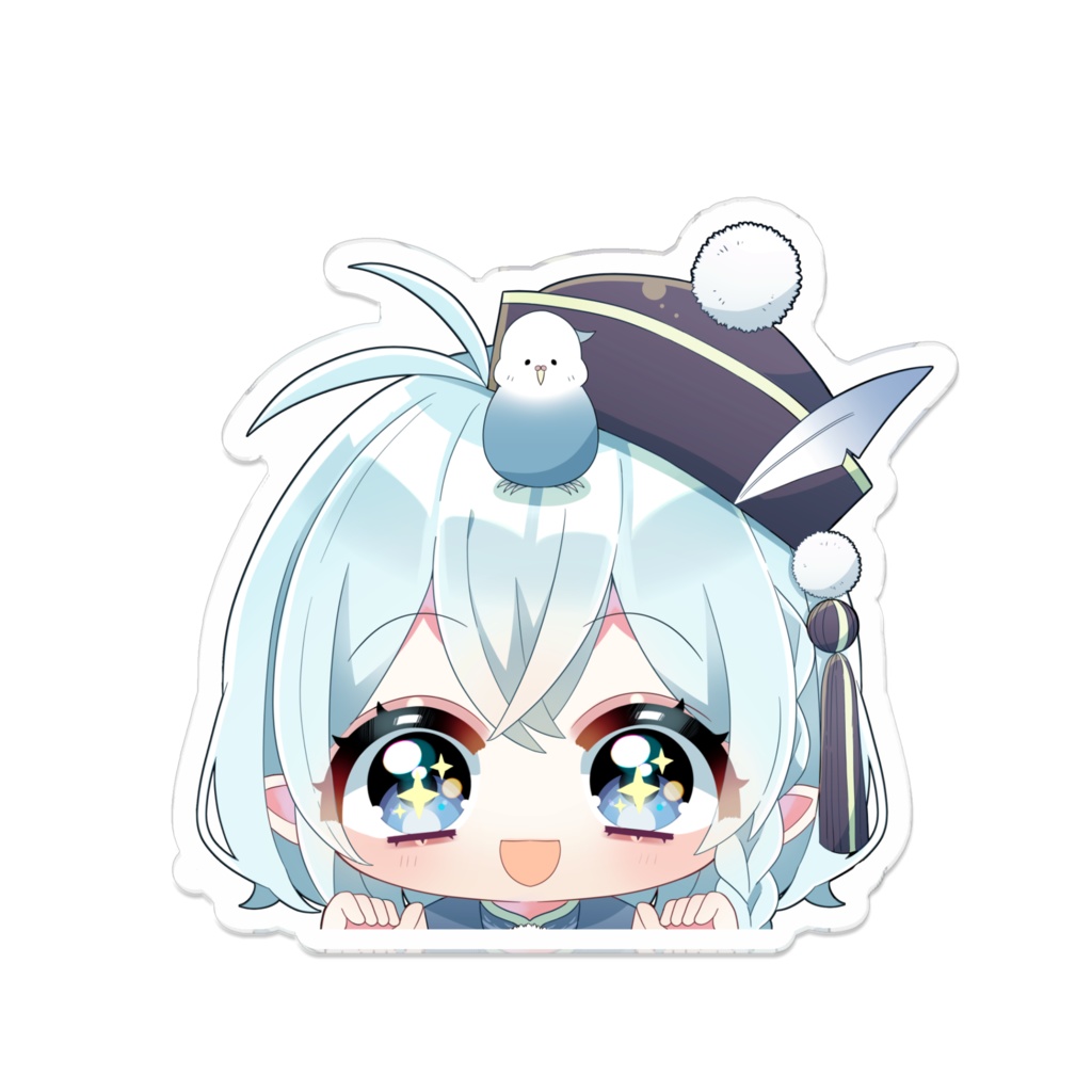 駒込ことりアクリルバッジ(全4種)