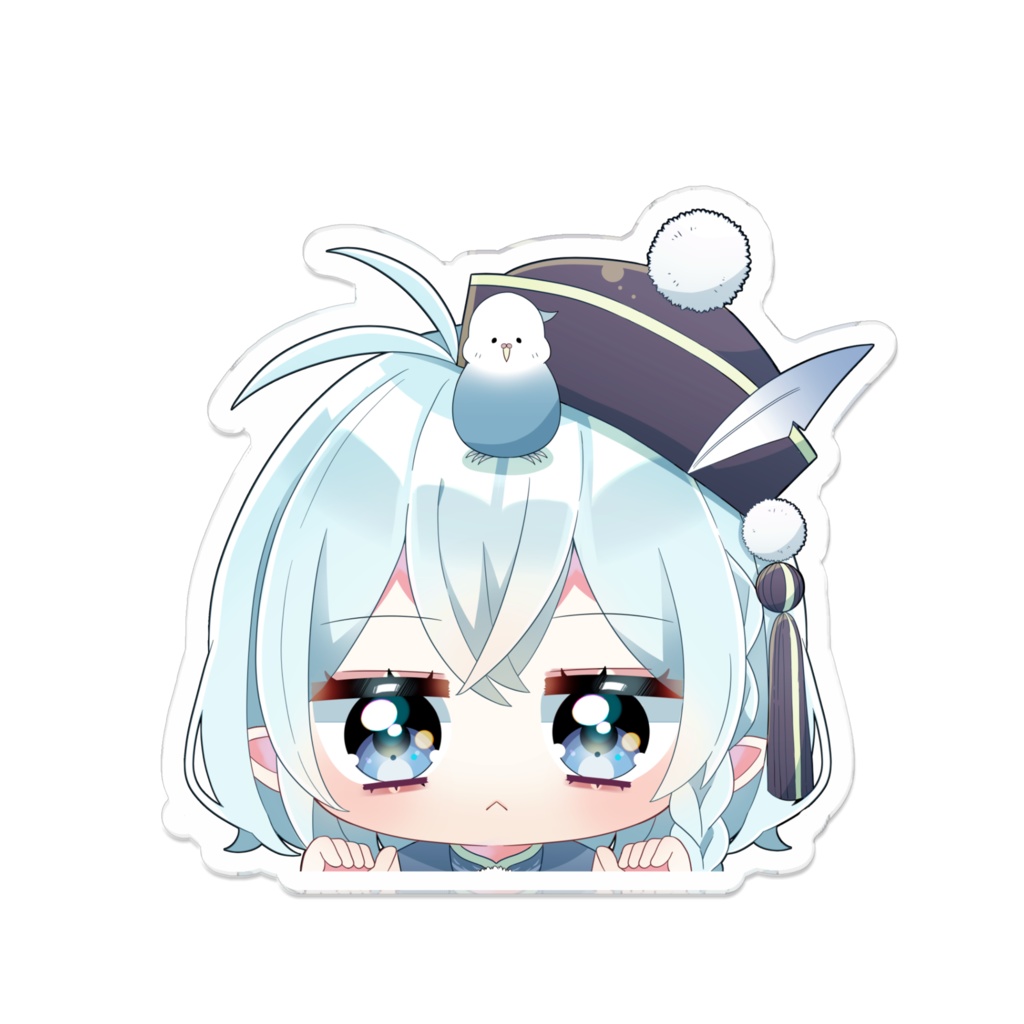 駒込ことりアクリルバッジ(全4種)