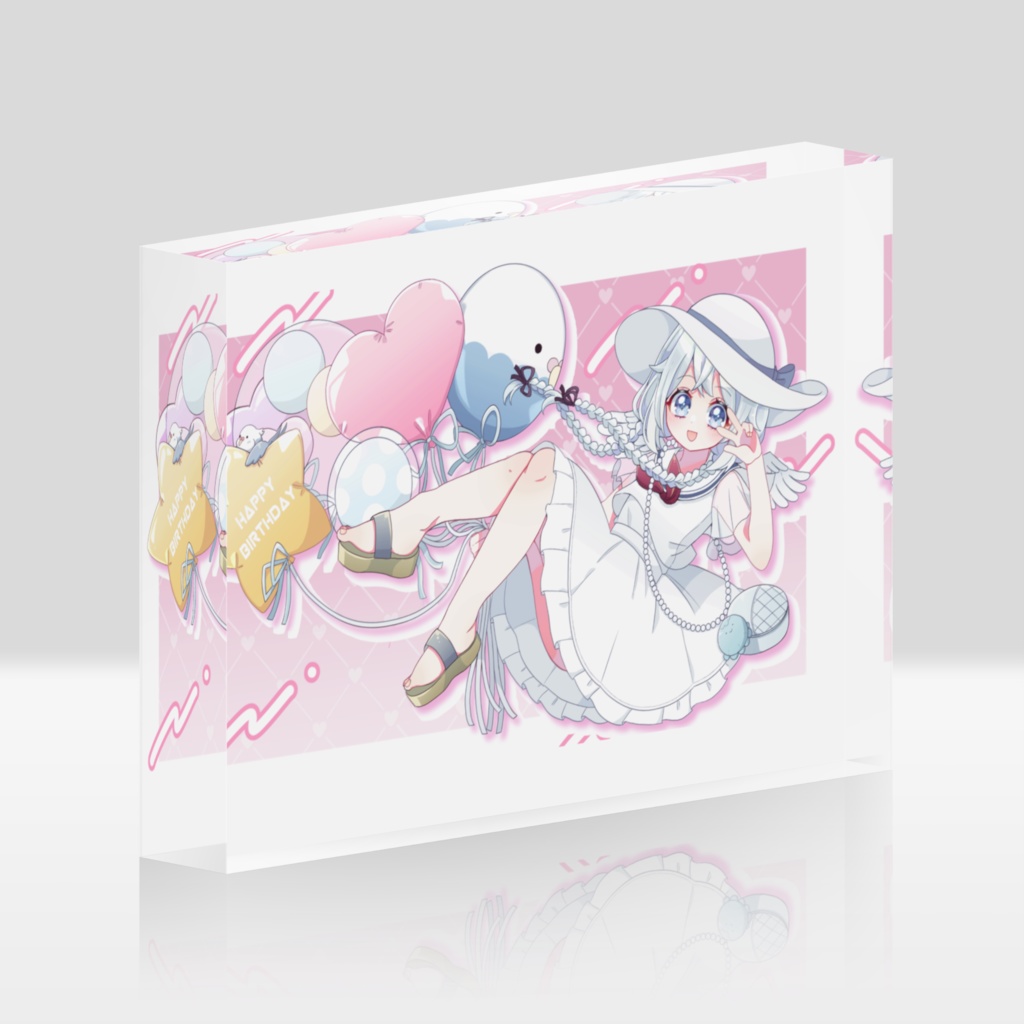 駒込ことり誕生日記念アクリルブロック