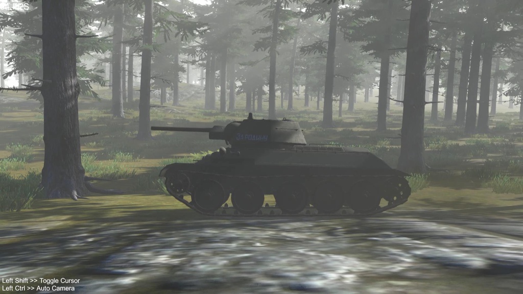 「戦車の履帯を眺めるだけのアプリ」実験版(18/09/23)