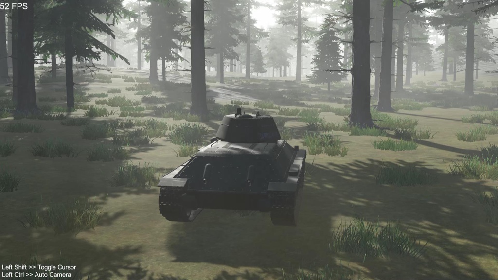 「戦車の履帯を眺めるだけのアプリ」実験版(18/09/23)