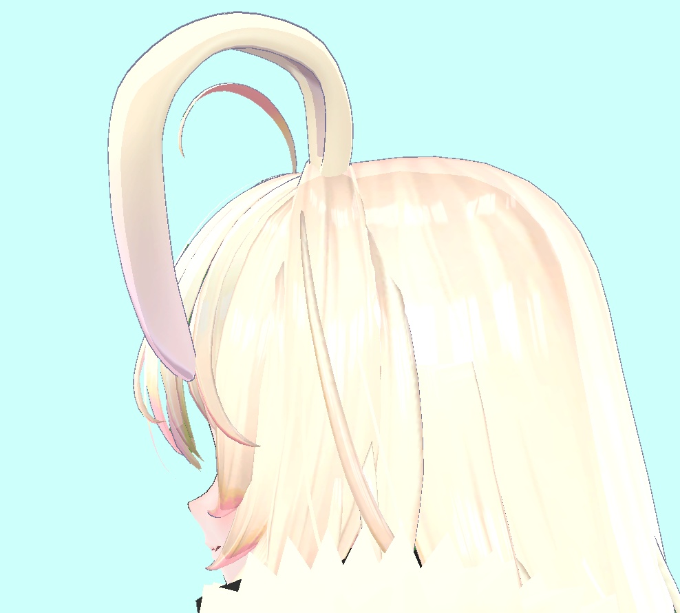 しみみの垂れうさ耳