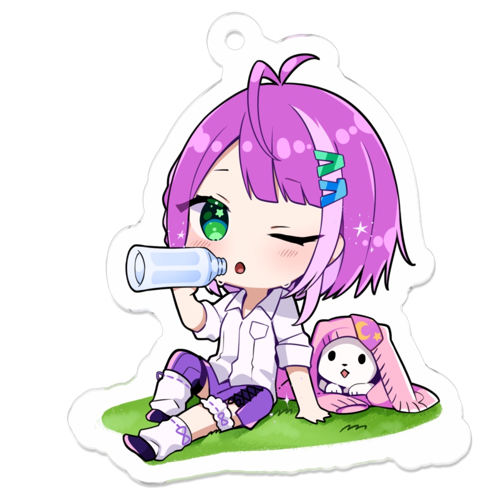 フェレ友くん一休み…