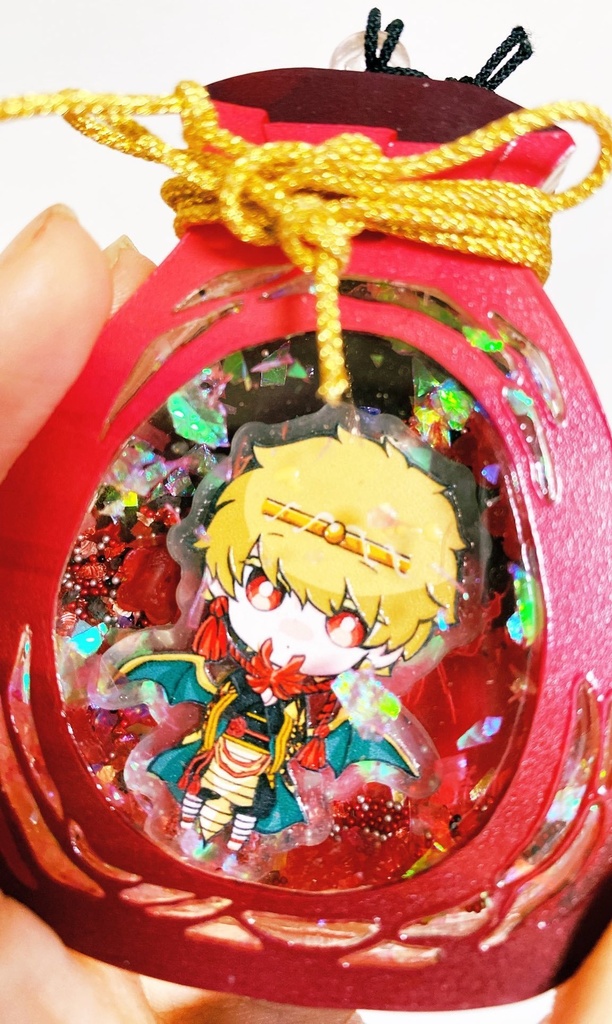 🍁アズサの巾着アクキー🍁