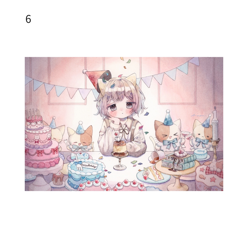 ポストカード1~7