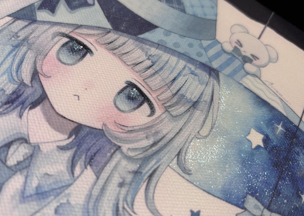 キャンバスプリント「winkle Witch」