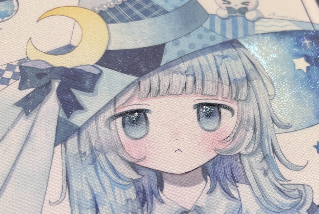 キャンバスプリント「winkle Witch」