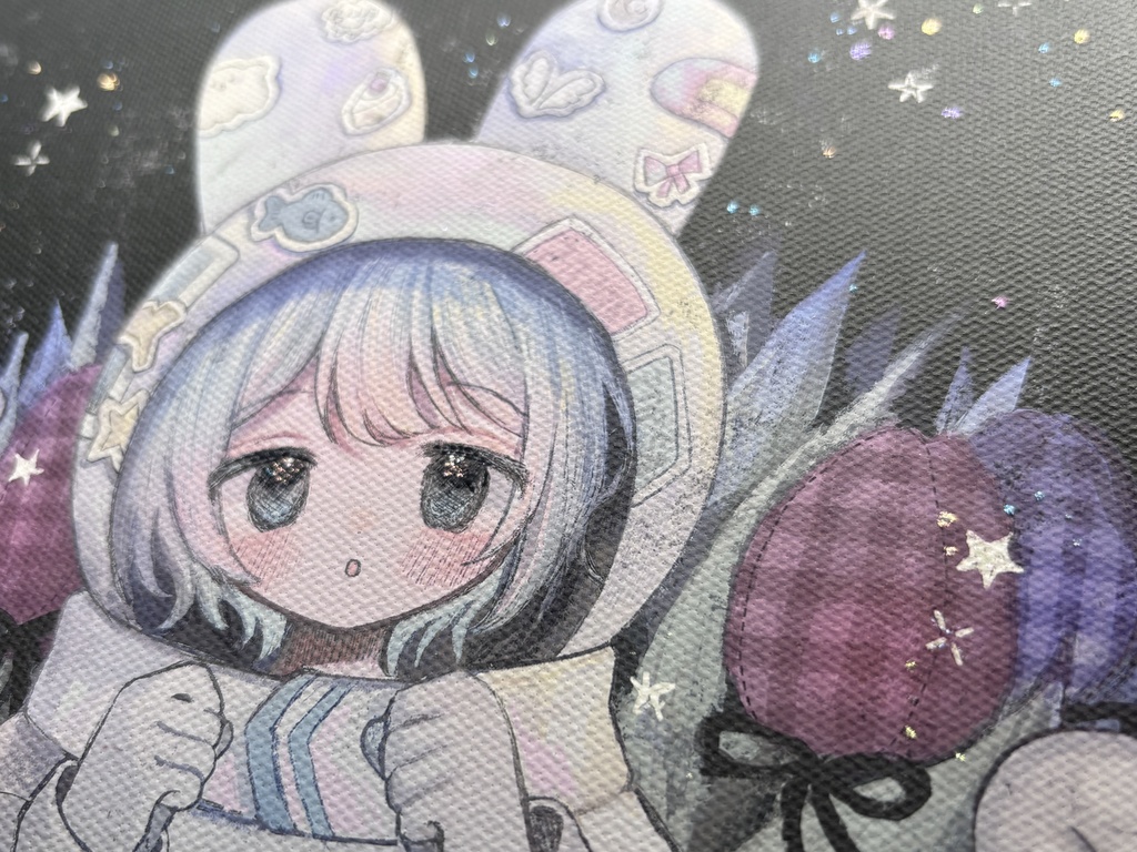 キャンバスプリント「宇宙探検」