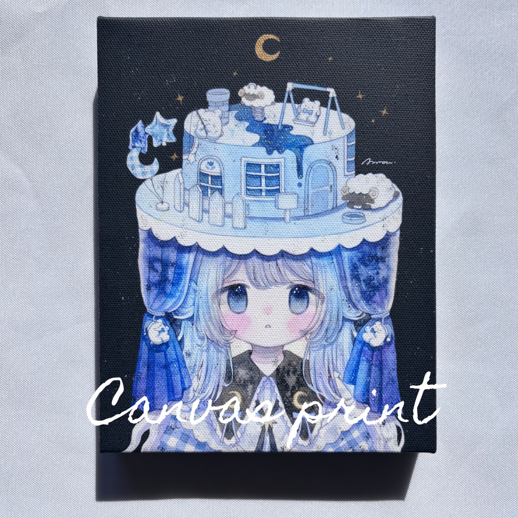 キャンバスプリント「眠らない街」