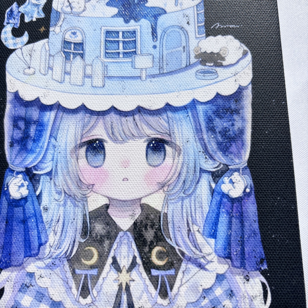 キャンバスプリント「眠らない街」