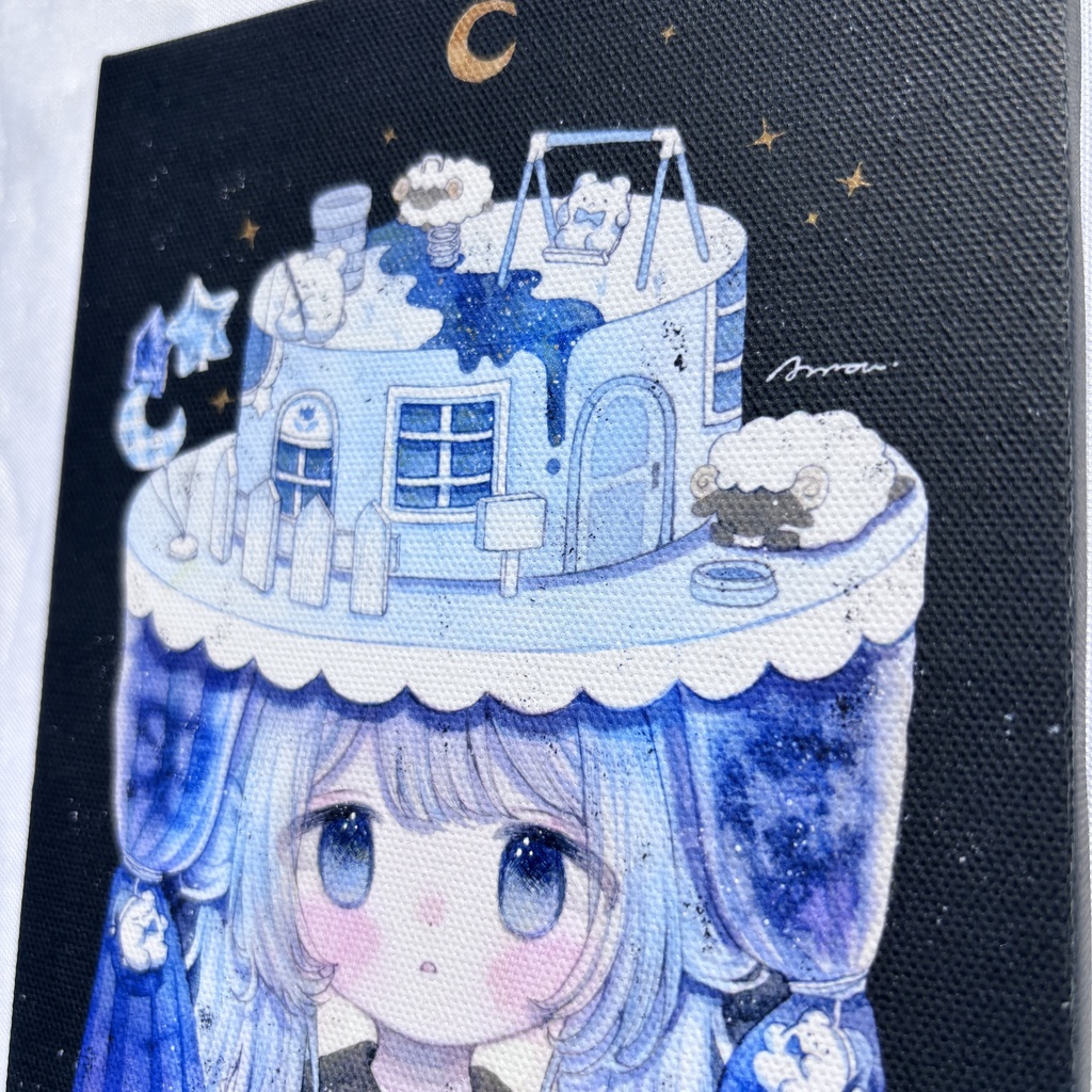 キャンバスプリント「眠らない街」