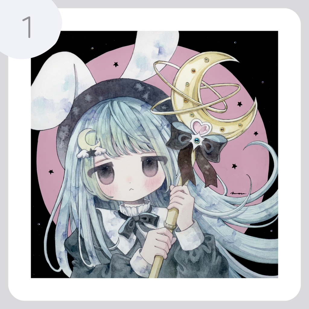 魔法少女 ポストカード