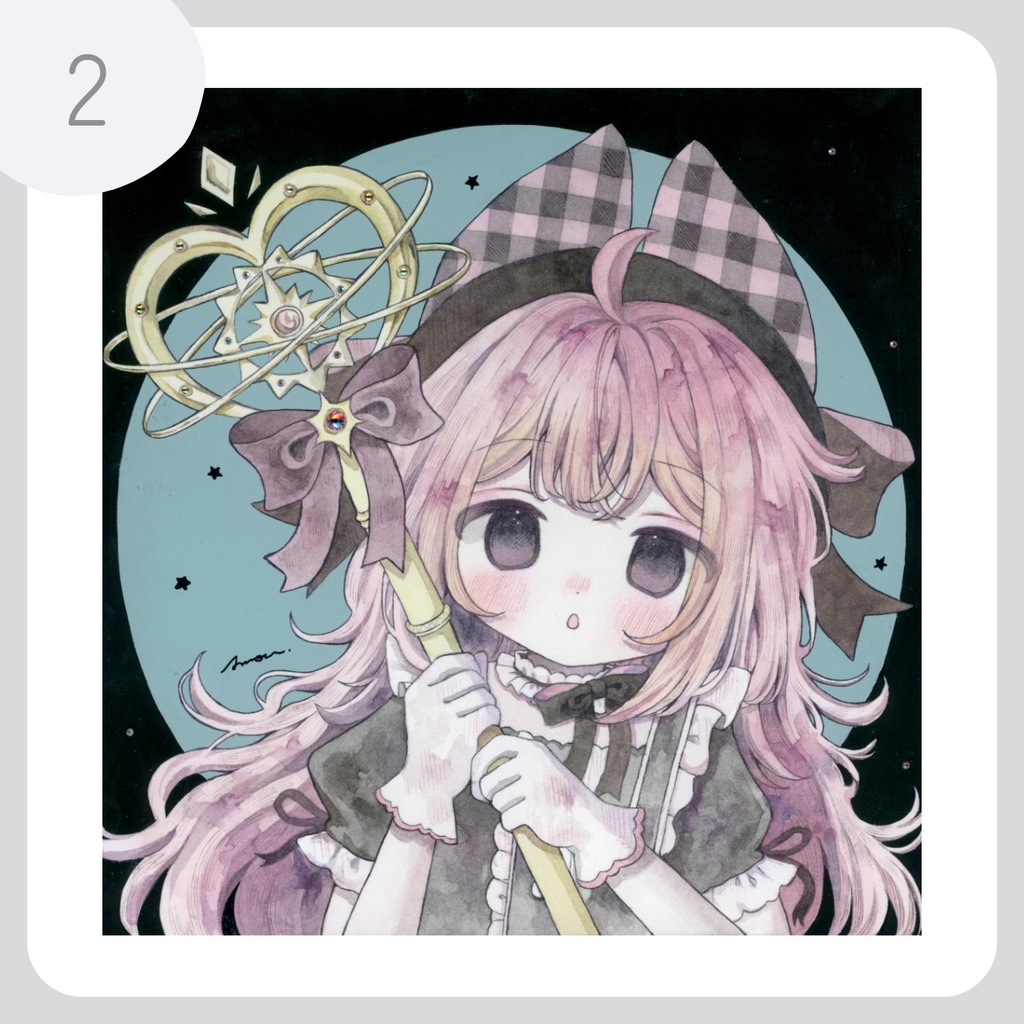 魔法少女 ポストカード