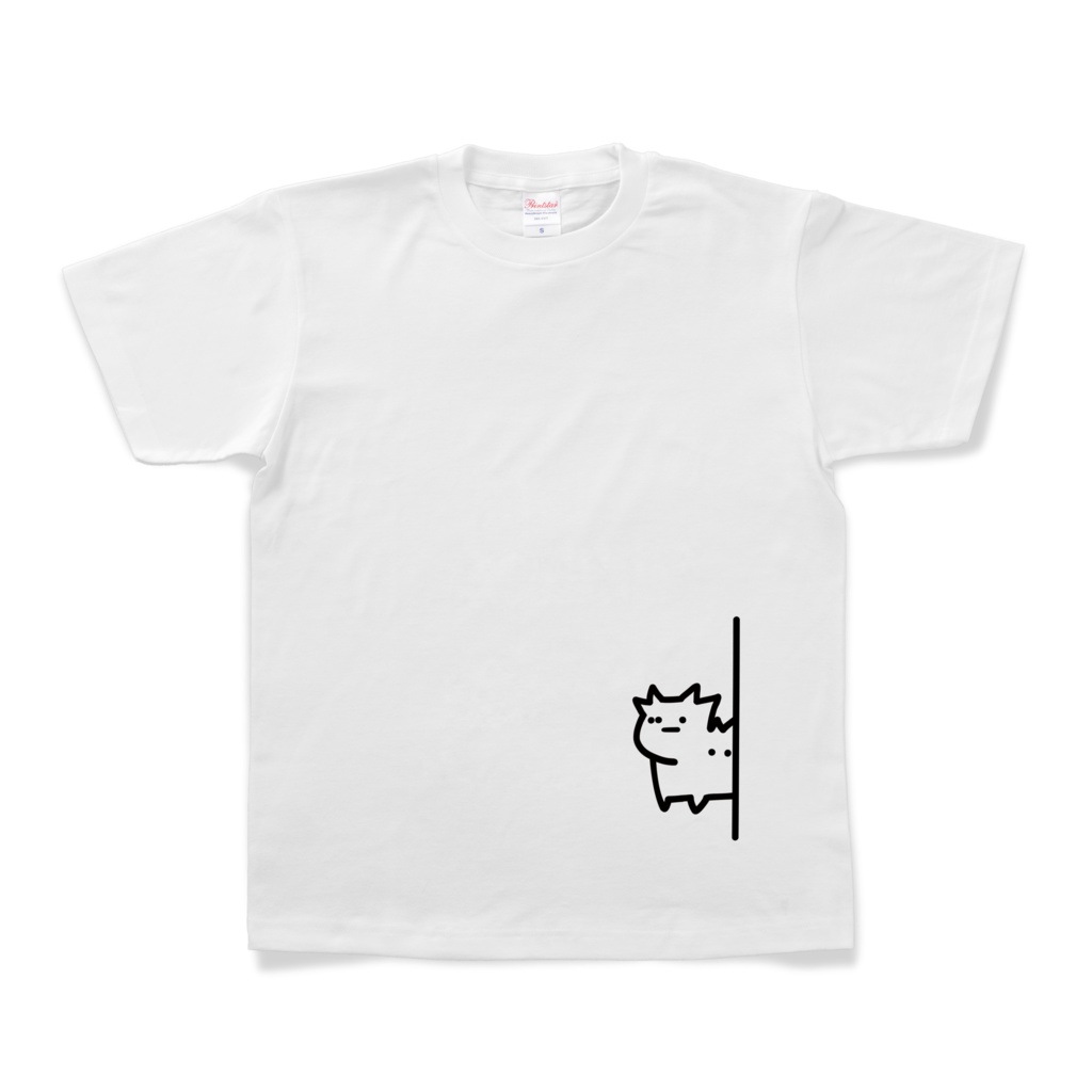 ゆるたくTシャツ・チラッ