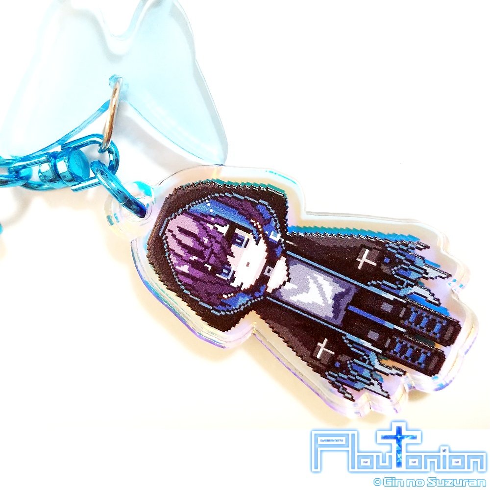 ♰Ploutonion-プルートニオン-♰ 偏光アクリルキーホルダー【柩】
