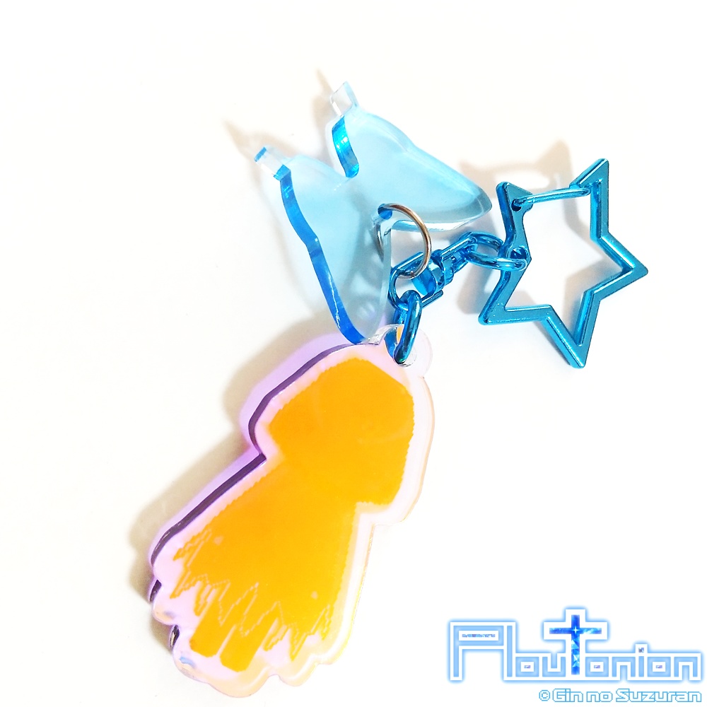 ♰Ploutonion-プルートニオン-♰ 偏光アクリルキーホルダー【柩】