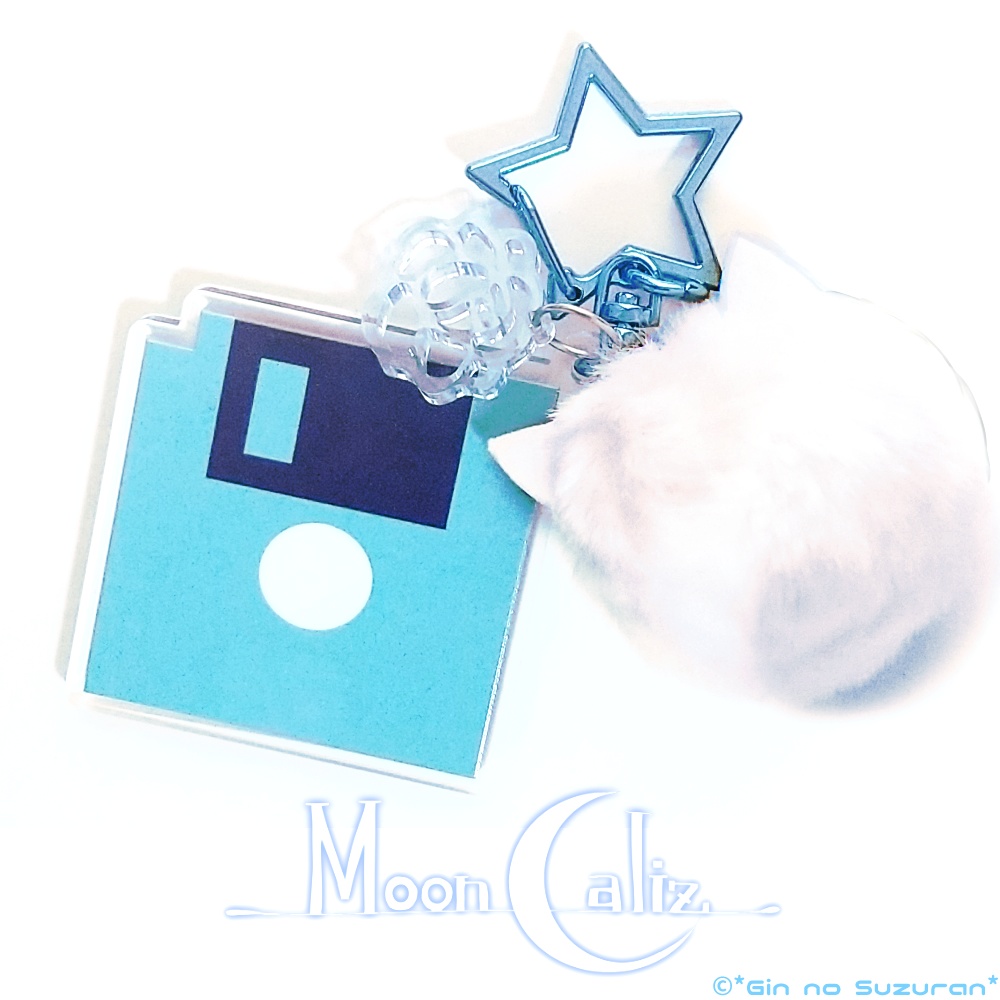 ♰MoonCaliz -ムーンカリス-♰ アクリルキーホルダー【仮想メモリーコード】
