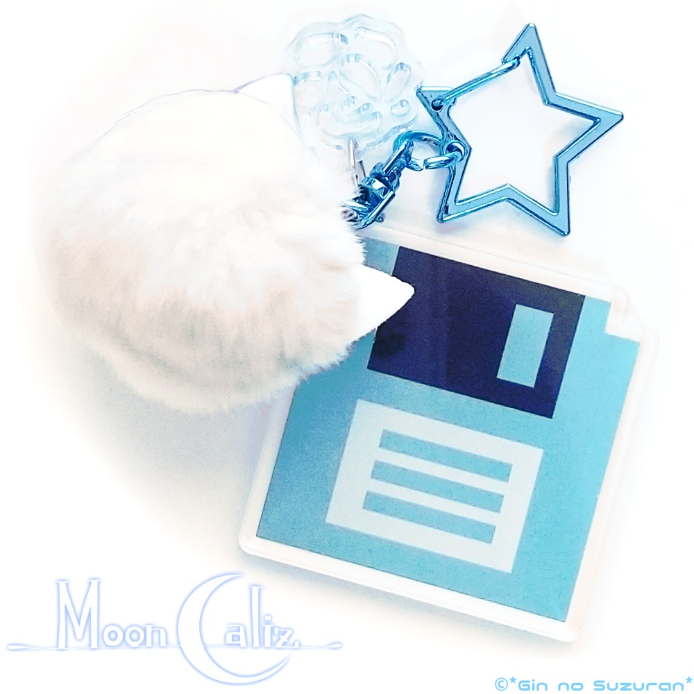 ♰MoonCaliz -ムーンカリス-♰ アクリルキーホルダー【仮想メモリーコード】