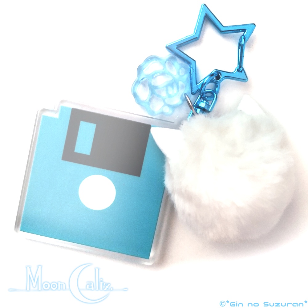 ♰MoonCaliz -ムーンカリス-♰ アクリルキーホルダー【仮想メモリーコード】