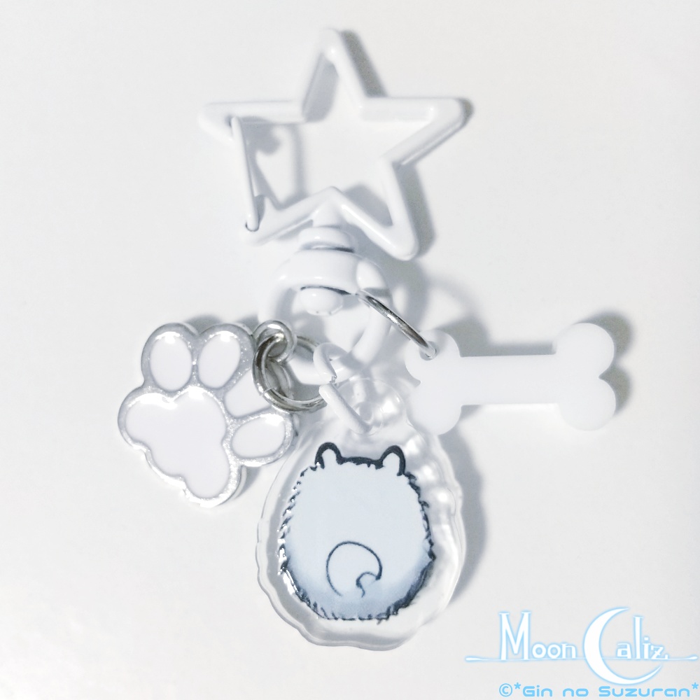 ♰MoonCaliz -ムーンカリス-♰ アクリルキーホルダー【ルルス&ルオン】【わたあめ】