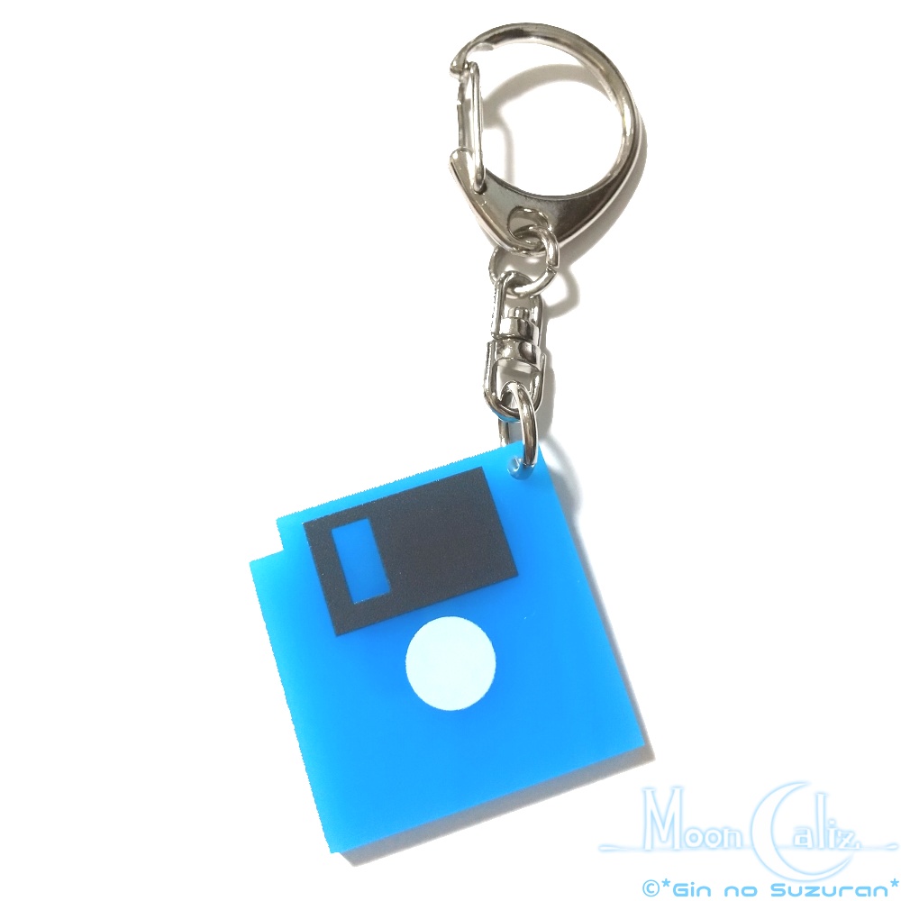 ♰MoonCaliz -ムーンカリス-♰ ダイカットアクリルキーホルダー【仮想メモリーコードmini】