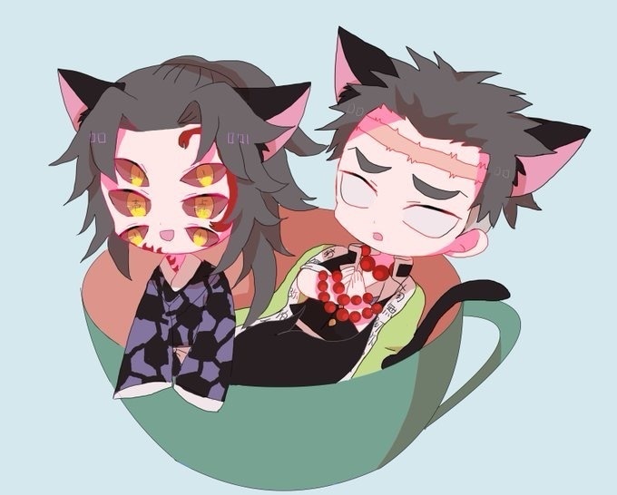 コーヒーカップと猫アクキー